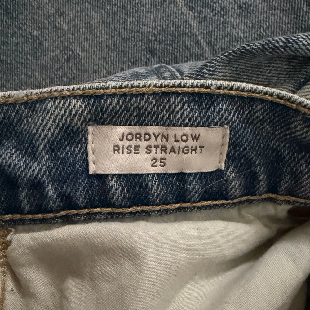 Pac Sun Denim Pants/Jeans, size 25, Jordyn Low Rise Straight Leg, worn one time - Picture 4 of 5